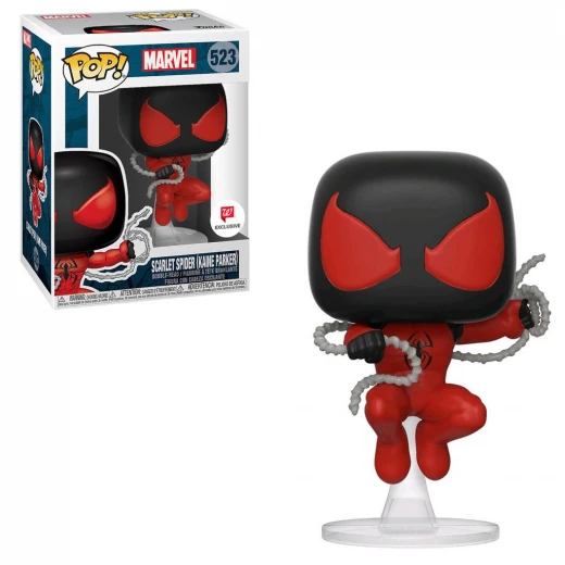 Funko Pop! Spider-Man Scarlet Spider Exclusive Pop Funko Pop! Spider-Man Scarlet Spider Exclusive Pop