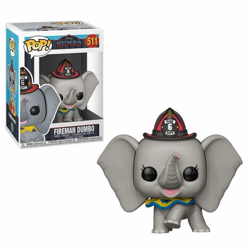 Funko - POP Disney: Dumbo (Live) - Fireman Dumbo - فانكو