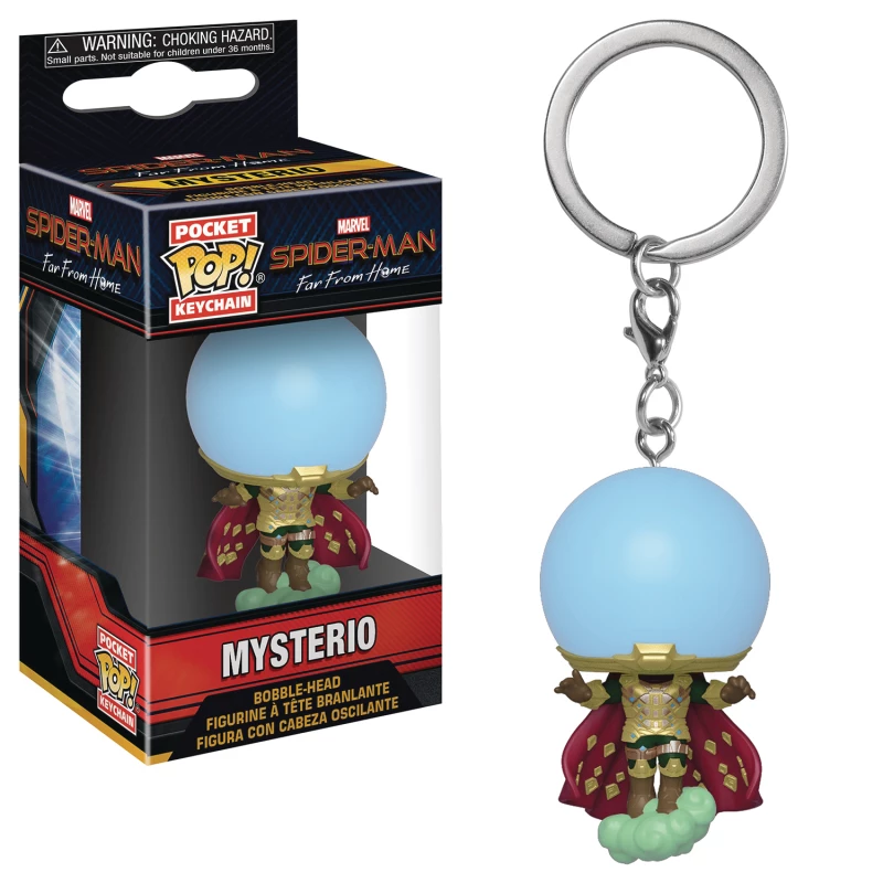 Funko Pocket Pop! Keychain: Spider-Man Far From Home - Mysterio - فانكو