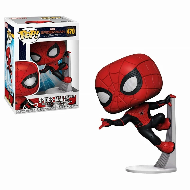 Funko - POP Funko Marvel: Spider-Man Far from Home - Upgraded Suit - فانكو