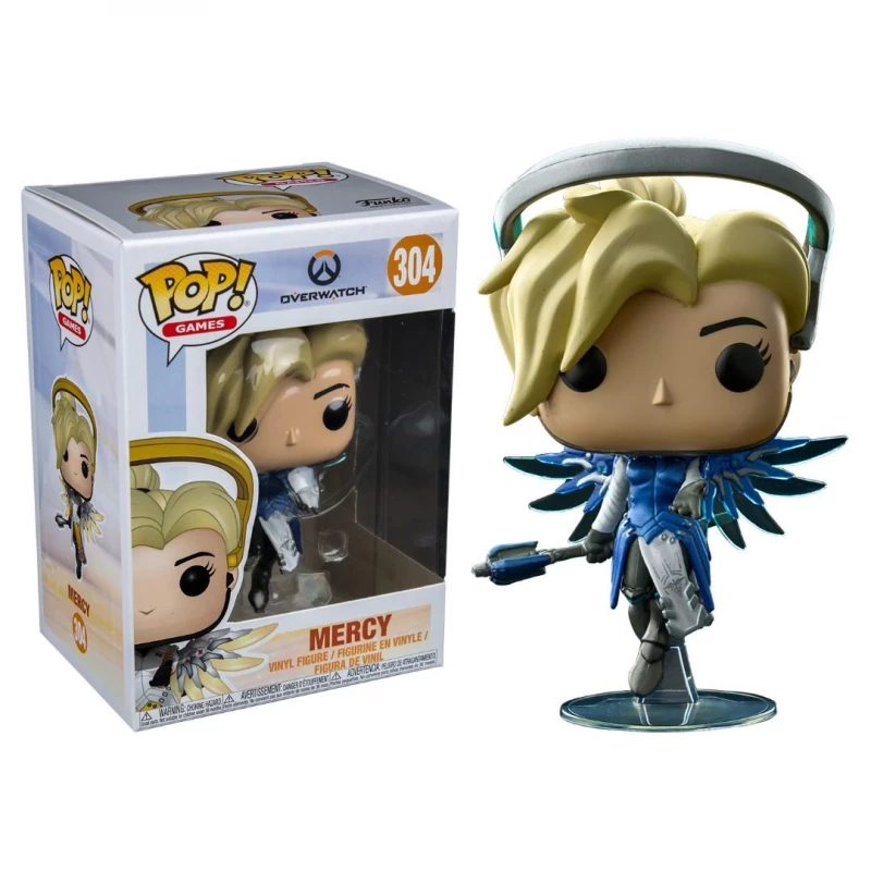 Funko Overwatch - Mercy Cobalt Pop Vinyl Figure - فانكو
