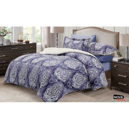 NOVA Comforter 4pcs set Marrakesh Twin Blue NOVA Comforter 4pcs set Marrakesh Twin Blue