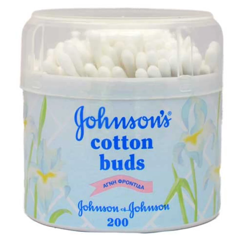 Johnson's Cotton Buds 200 Pieces - جونسون بيبي
