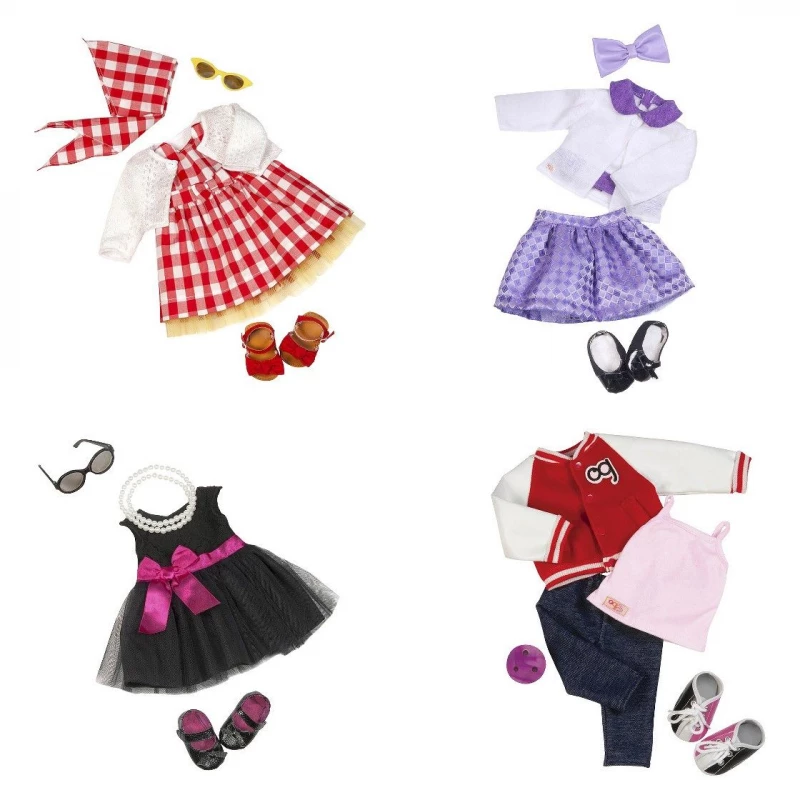 Our Generation Deluxe Retro Outfit - Ready to Get Preppy - Assortment - أور جيناريشن