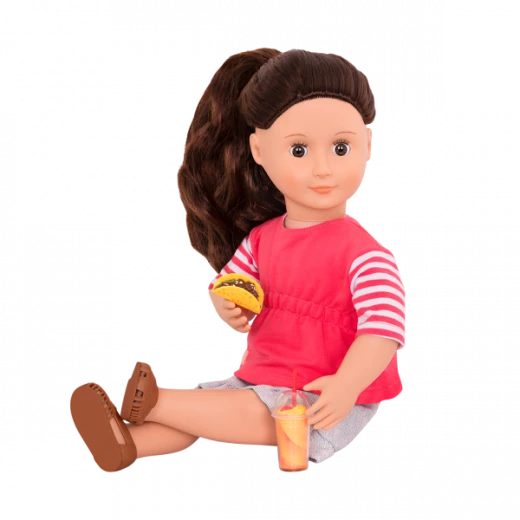 Our Generation Rayna And "The Foodie Friends Project" 46cm Doll - أور جيناريشن - Image 2