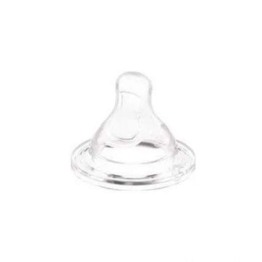 Chicco Physio Teat Anti-Colic Silicone Nipple Food Flow 2m +, 2 pieces - Chicco - Image 2