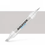 Molotow Aqua Twin Double Tip Marker Pen  Cool Grey - Molotow