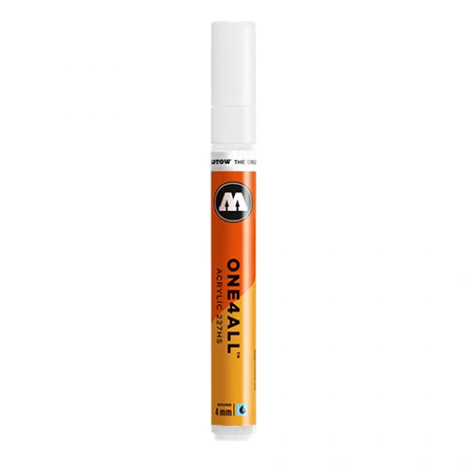 Molotow One4All Marker 4Mm Signal White Molotow One4All Marker 4Mm Signal White