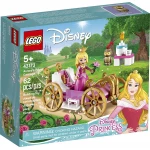 LEGO Disney Aurora’s Royal Carriage Creative Princess Building Kit, 62 Pieces - ليجو