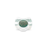 Suavinex Pacifier Premium Couture Physiological Teat - Green +18 - سوافينكس