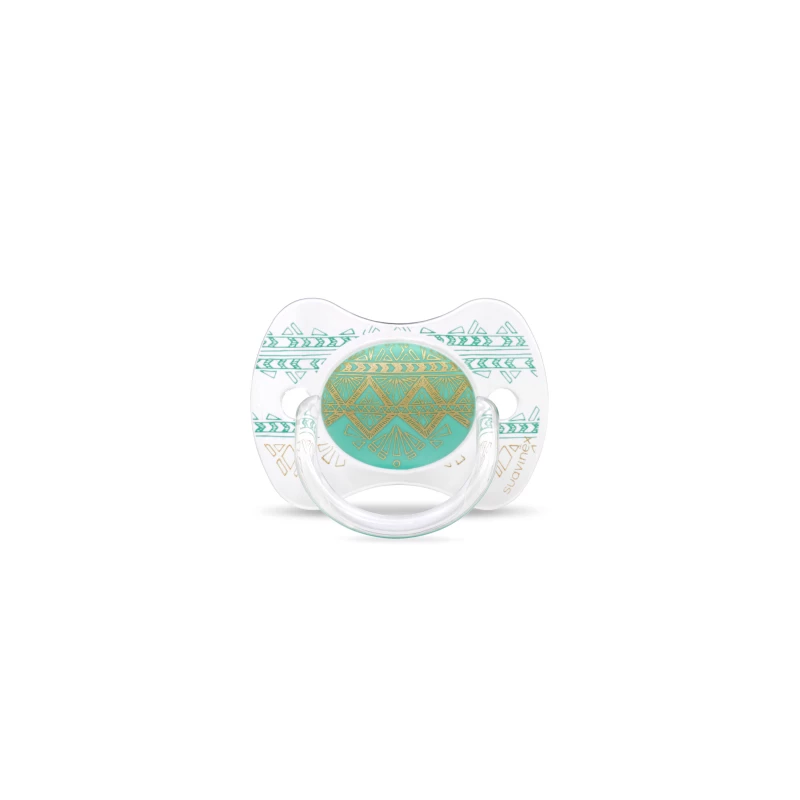 Suavinex Pacifier Premium Couture Physiological Teat 0-4 months - Green - Suavinex