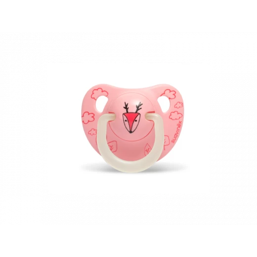 Suavinex Anatomical Silicone Pacifier Blue Deer 0-6M Suavinex Anatomical Silicone Pacifier Blue Deer 0-6M