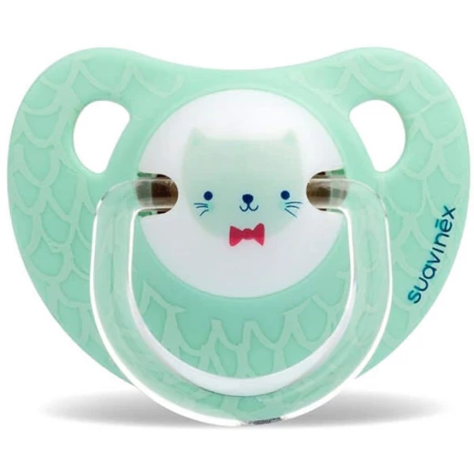 Suavinex Anatomical Silicone Pacifier 0-6m Cat Suavinex Anatomical Silicone Pacifier 0-6m Cat