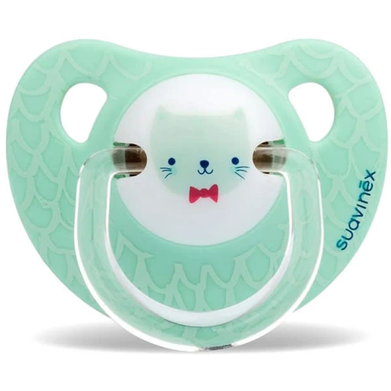 Suavinex Anatomical Silicone Pacifier 0-6m Cat - سوافينكس