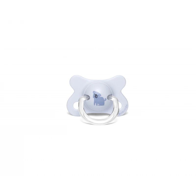 Suavinex - Silicone Pacifier 2-4 Months - Dog - Blue - سوافينكس