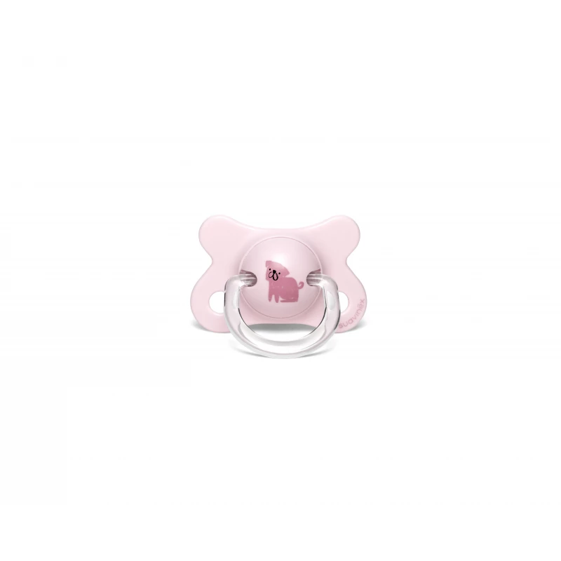 Suavinex - Silicone Pacifier 2-4 Months - Dog - Pink - سوافينكس