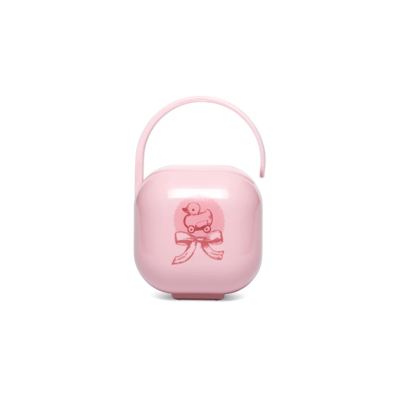 Suavinex Soother Holder Pink, One Piece - سوافينكس