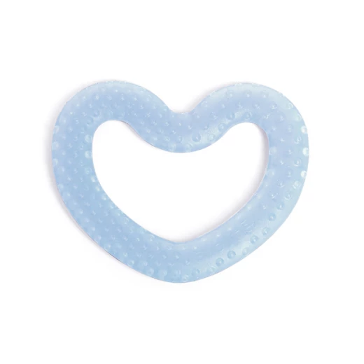 Suavinex Silicone Teether Love Blue +0 M Suavinex Silicone Teether Love Blue +0 M