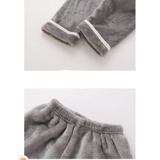 Colorland Pijama Top + Bottom For Kids - 9-10 Years - Grey - Colorland - Image 6