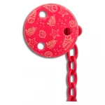 Suavinex Red Sea Pacifier Clip - سوافينكس