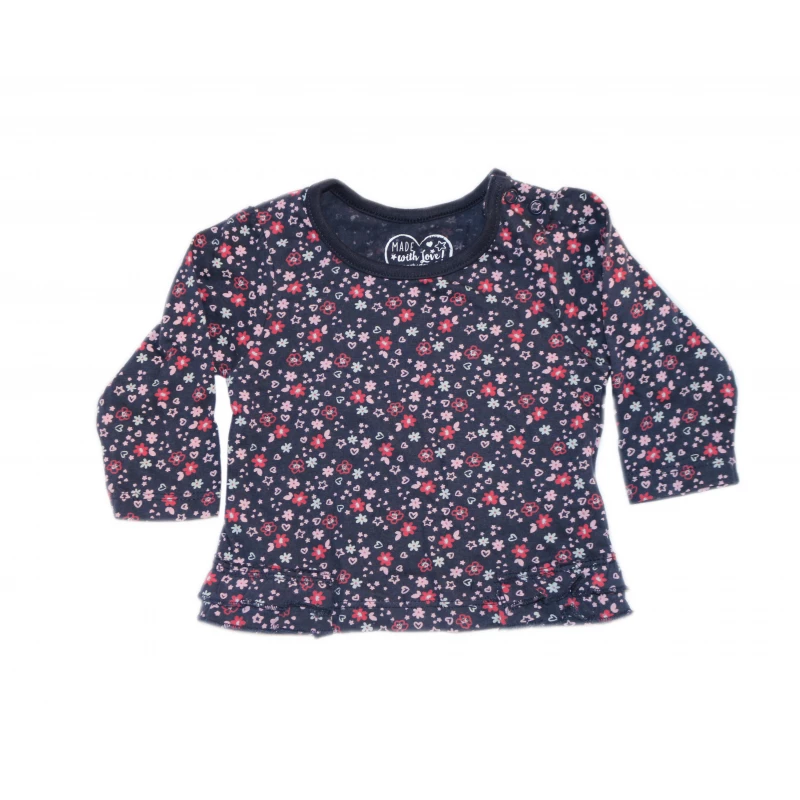 Primark Early Days Floral Blouse, 0-3 months - بريمارك