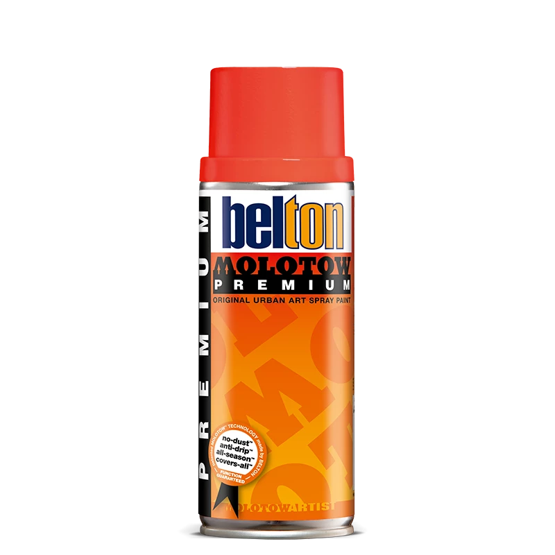 Molotow Belton Premium Spray Paint 400ml neon red  236-1 - مولوتو