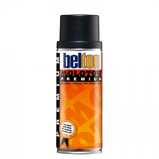 Molotow Belton Premium Spray Paint 400ml Deep black 221 Molotow Belton Premium Spray Paint 400ml Deep black 221