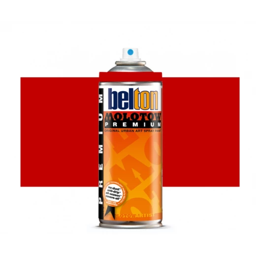Molotow Belton Premium Spray Paint 400ml signal red 33 Molotow Belton Premium Spray Paint 400ml signal red 33