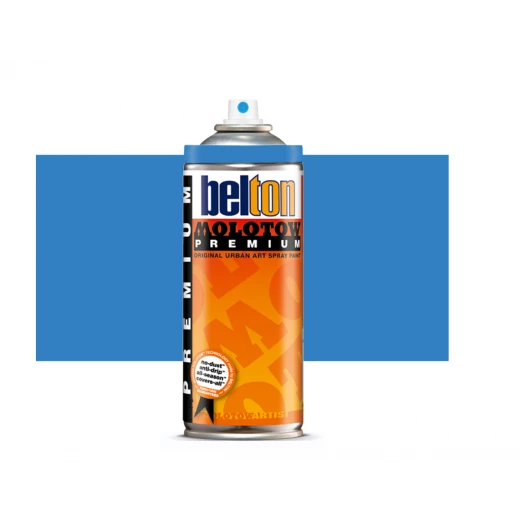 Molotow Belton Premium Spray Paint 400ml tulip blue light 95 Molotow Belton Premium Spray Paint 400ml tulip blue light 95