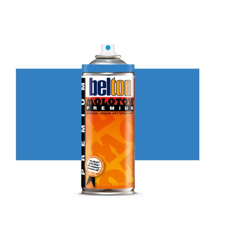 Molotow Belton Premium Spray Paint 400ml tulip blue light 95 - مولوتو