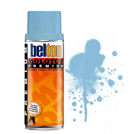 Molotow Belton Premium Spray Paint 400ml Shock Blue Light 92 Molotow Belton Premium Spray Paint 400ml Shock Blue Light 92