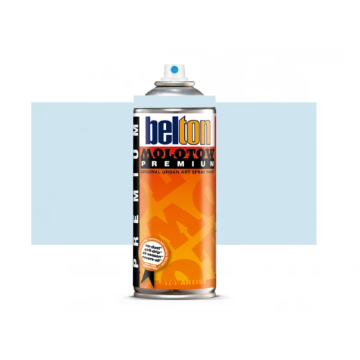 Molotow Belton Premium Spray Paint 400ml Azure Blue Light 89 Molotow Belton Premium Spray Paint 400ml Azure Blue Light 89