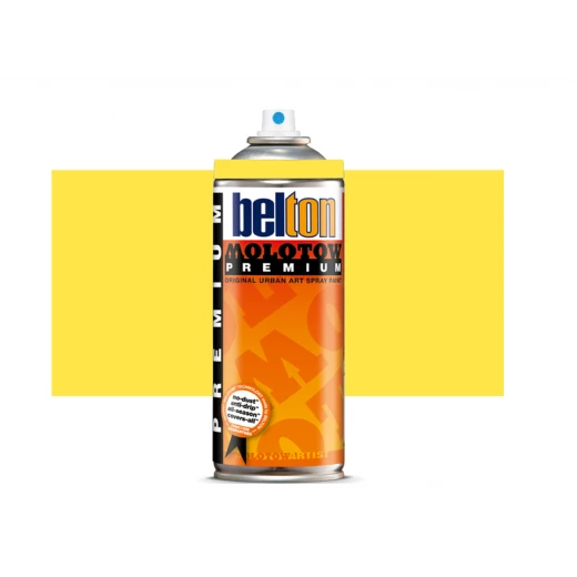 Molotow Belton Premium Spray Paint 400ml Zinc Yellow 2 Molotow Belton Premium Spray Paint 400ml Zinc Yellow 2
