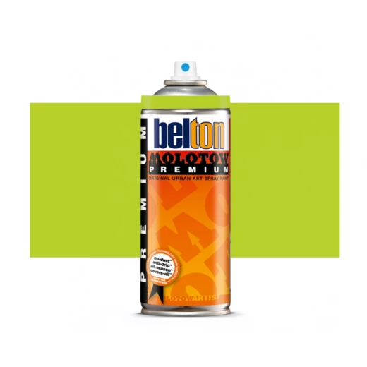 Molotow Belton Premium Spray Paint 400ml Kiwi Light 149 Molotow Belton Premium Spray Paint 400ml Kiwi Light 149