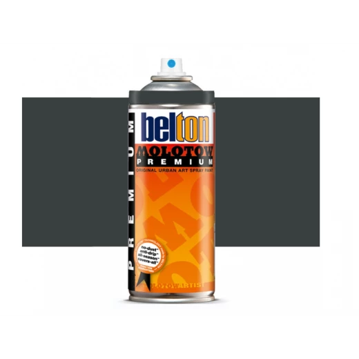 Molotow Belton Premium Spray Paint 400ml Anthracite Grey 223 Molotow Belton Premium Spray Paint 400ml Anthracite Grey 223