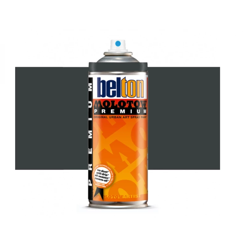 Molotow Belton Premium Spray Paint 400ml Anthracite Grey 223 - مولوتو