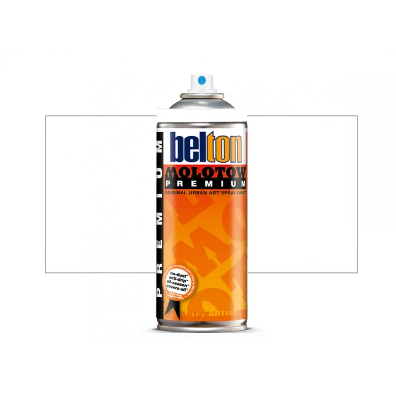 Molotow Belton Premium Spray Paint 400ml signal white 231 - مولوتو
