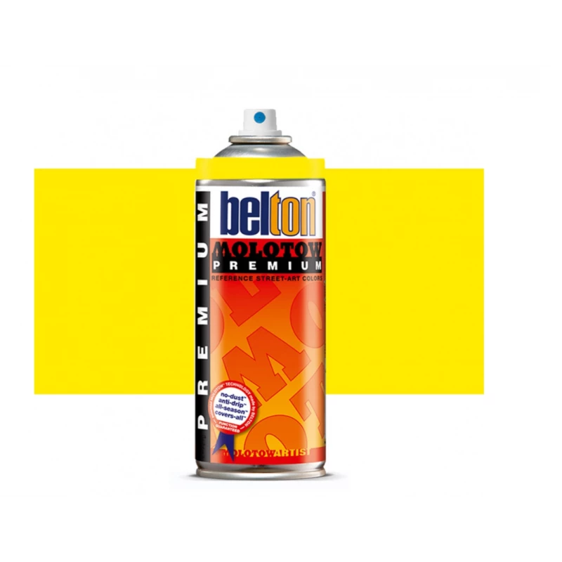 Molotow Belton Premium Spray Paint 400ml Neon Yellow 232 - مولوتو