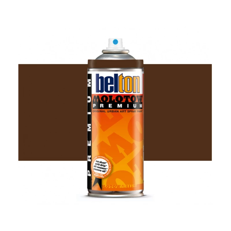 Molotow Belton Premium Spray Paint 400ml Chocolate Brown 208 - مولوتو