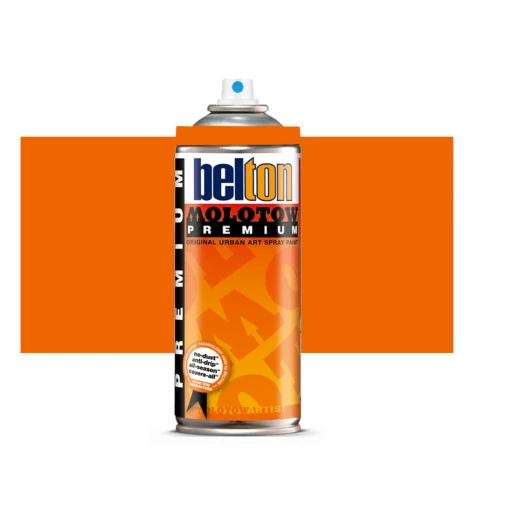 Molotow Belton Premium Spray Paint 400ml DARE orange light 13 Molotow Belton Premium Spray Paint 400ml DARE orange light 13