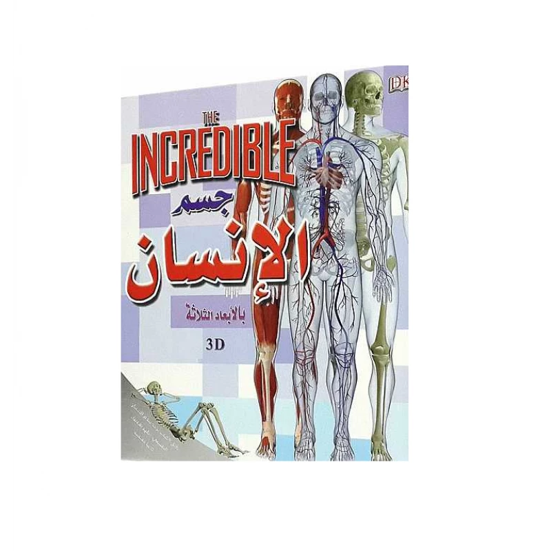 DK - 3D Human Body + Sticker - كتب دي كاي