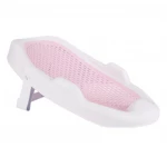 One Piece Baby Bath Mesh High Quality Professional Newborn Baby Bath Mesh, Pink