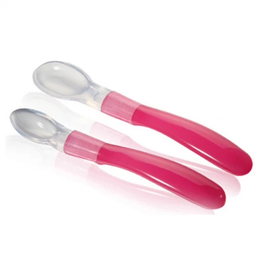 Potato soft head safety spoon - Pink Potato soft head safety spoon - Pink