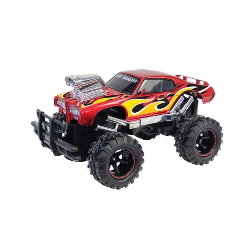 New Bright Radio-Controlled 1:15 Red Mega Muscle Truck - نيو برايت