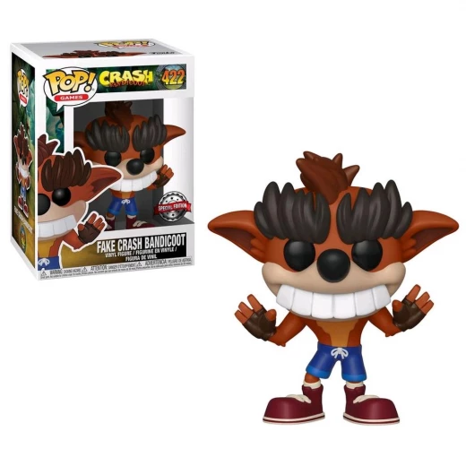 Funko Crash Bandicoot - Fake Crash Bandicoot Pop! Vinyl Funko Crash Bandicoot - Fake Crash Bandicoot Pop! Vinyl