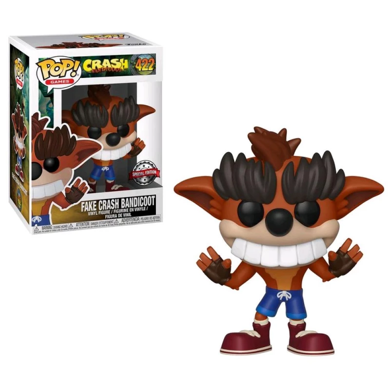 Funko Crash Bandicoot - Fake Crash Bandicoot Pop! Vinyl - فانكو