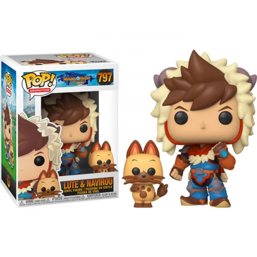 Funko Pop! & Buddy: Monster Hunter- Lute with Navirou Funko Pop! & Buddy: Monster Hunter- Lute with Navirou
