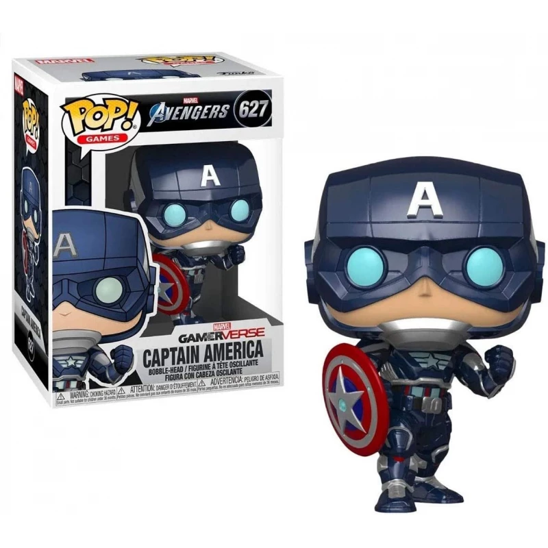 Funko Pop! Marvel Avengers Gamerverse Captain America #627 - فانكو