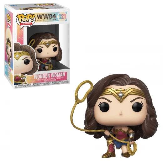 Funko Pop Figure Metallic Wonder Woman 1984 NEW Funko Pop Figure Metallic Wonder Woman 1984 NEW