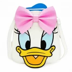 Funko Loungefly Disney Daisy Duck & Donald Duck Mini Backpack Purse Bag Reversible - فانكو